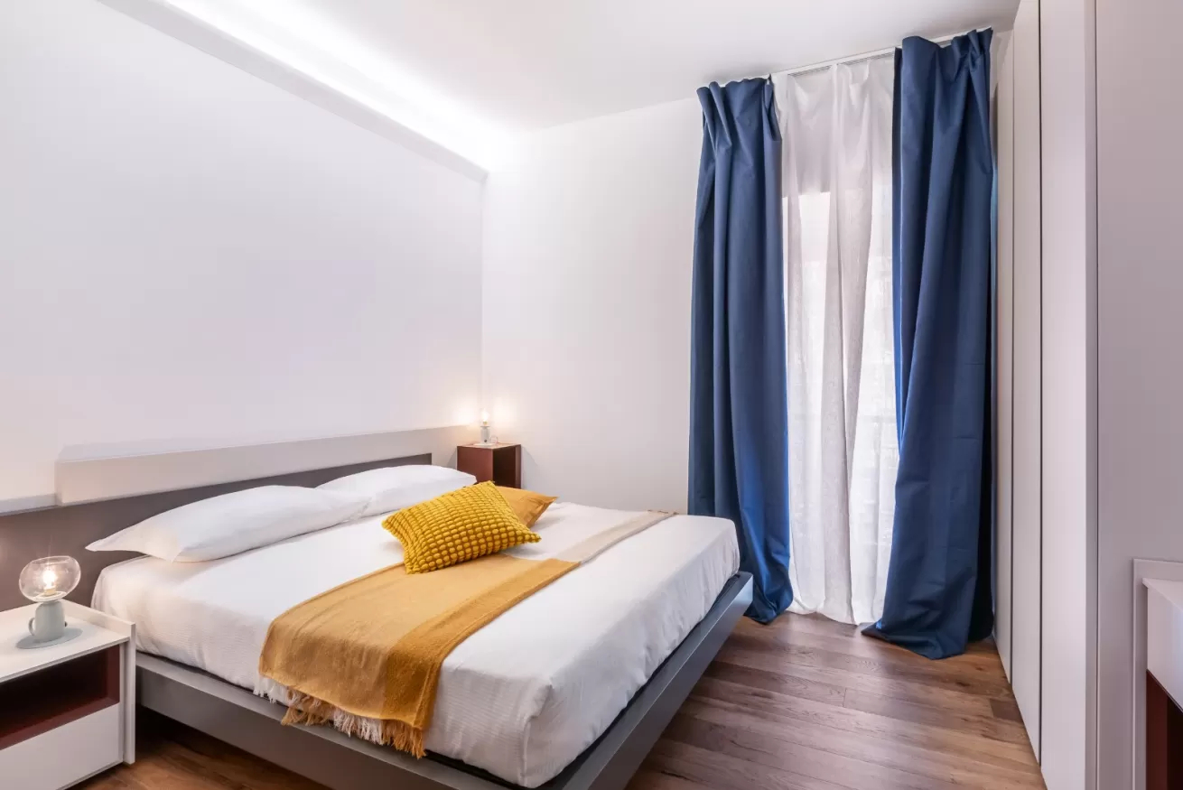 Premium two-bedroom apartment Rome - superior finishes and upscale amenities at Cavour 238